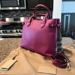 Burberry Medium Banner Handbag